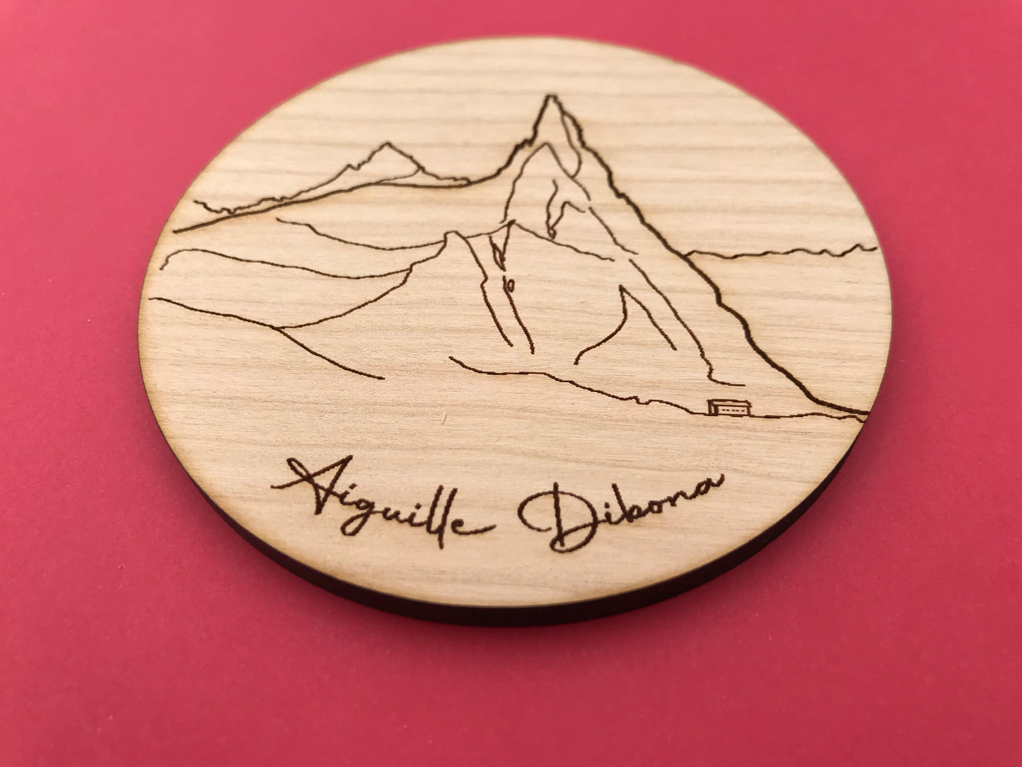 Sous-verres ronds en bois