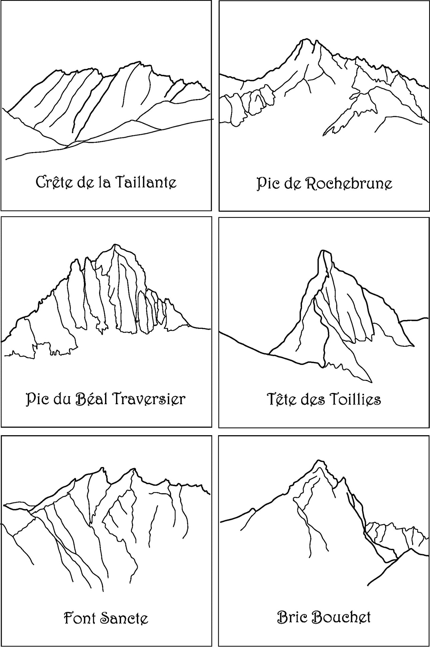 Sous-verres carrés en ardoise