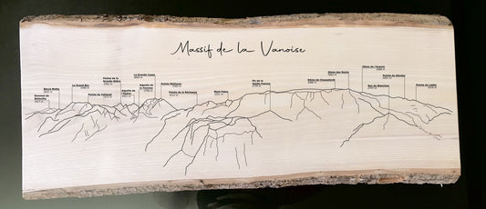 Panorama Vanoise depuis les hauteurs de Pralognan