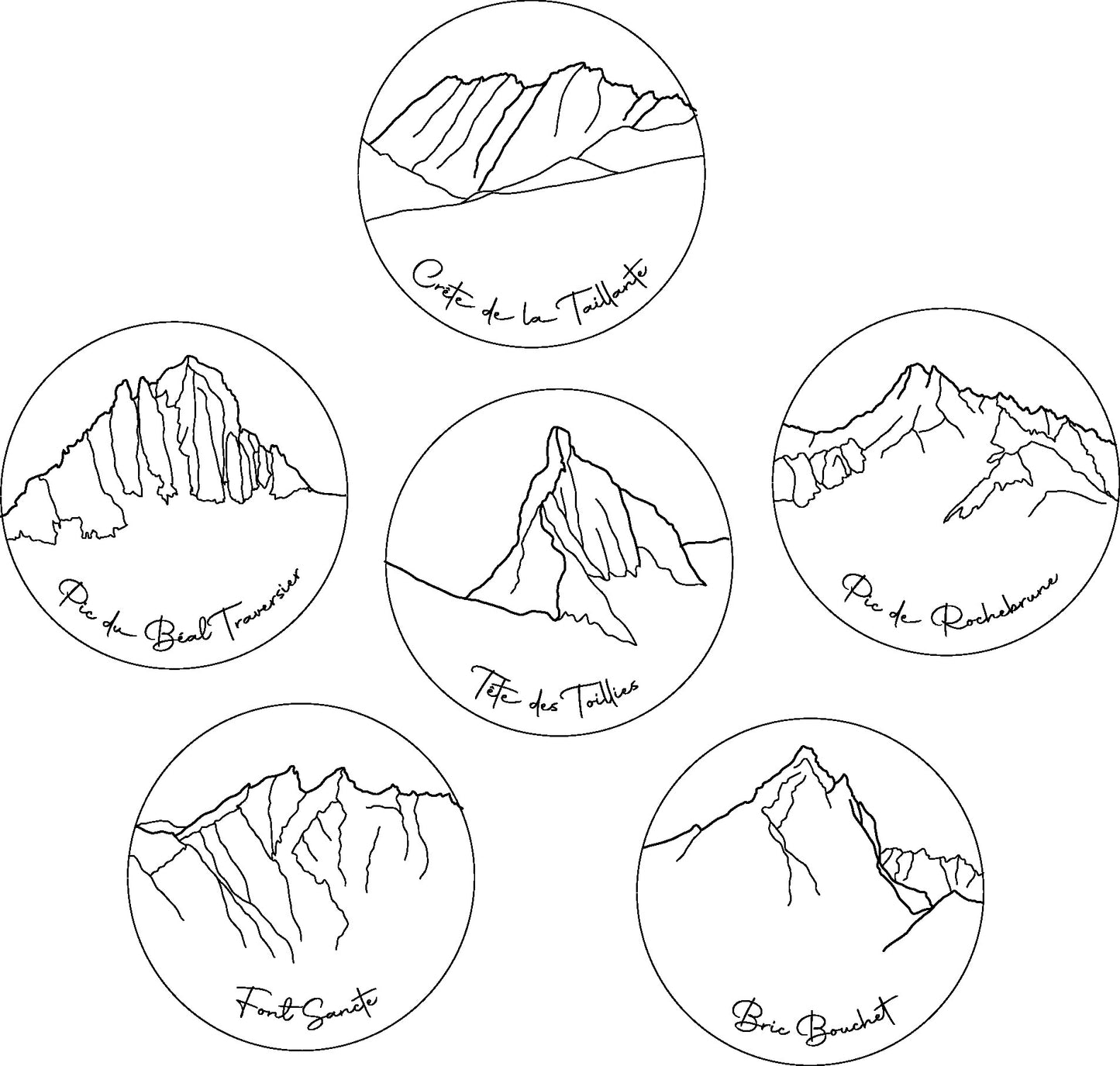 Sous-verres puzzle en bois