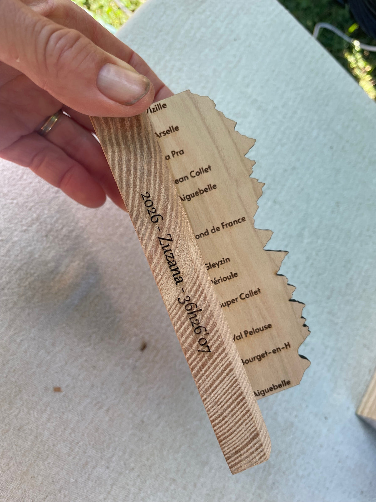 Mini trophée UTMB