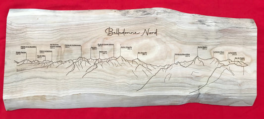 Panorama Belledonne Nord - Vallée du Haut-Bréda