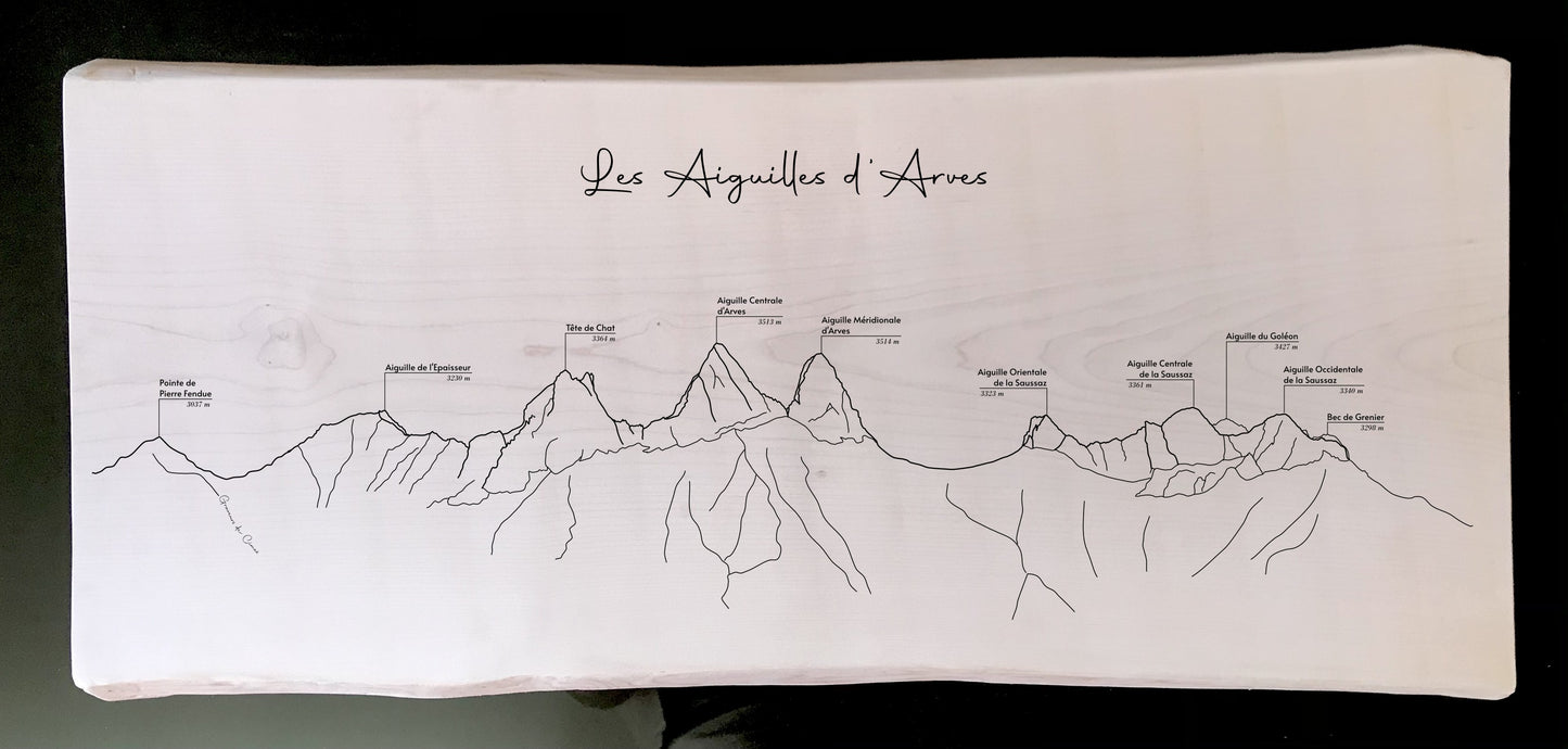 Panorama Aiguilles d'Arves